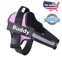 Load image into Gallery viewer, PupsCloset® Personalized Reflective NO PULL Dog Harness