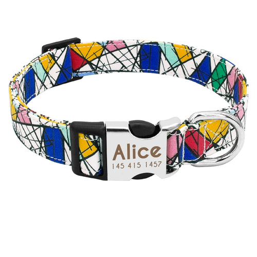 personalized dog collar with name