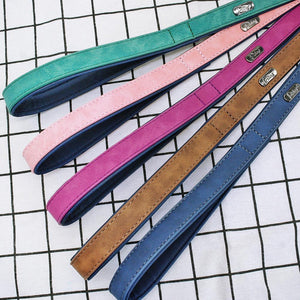 Pups! Premium Leather Leash - 5 colours available
