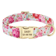 Load image into Gallery viewer, personalized dog collar with name