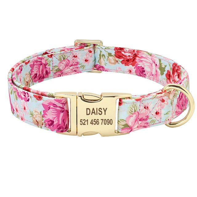 personalized dog collar with name