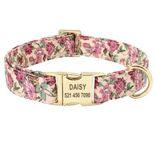 Load image into Gallery viewer, personalized dog collar with name
