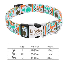 Load image into Gallery viewer, personalized dog collar with name