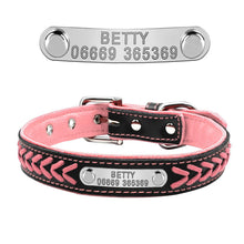 Load image into Gallery viewer, personalized dog collar with name