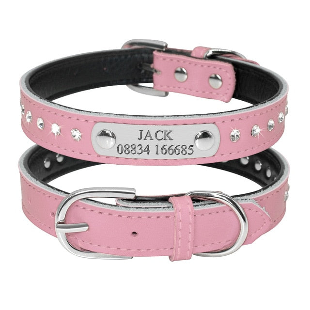 personalized dog collar with name