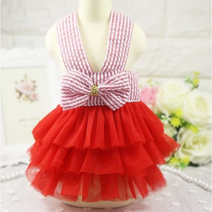 Pups! Bow Dress - 6 colours available - Pups Closet