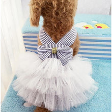 Load image into Gallery viewer, Pups! Bow Dress - 6 colours available - Pups Closet