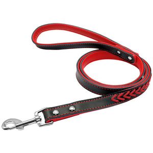 Pups! Arrow Leather Leash - 3 colours available