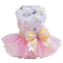 Load image into Gallery viewer, Pups! Flowery Skirt - 3 colours available - Pups Closet