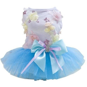 Pups! Flowery Skirt - 3 colours available - Pups Closet