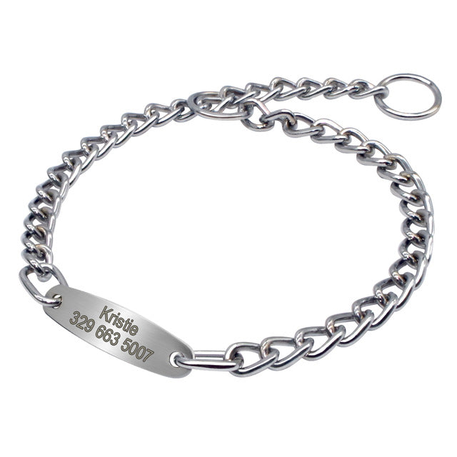 personalized dog collar with name