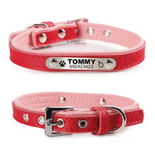 Load image into Gallery viewer, personalized dog collar with name