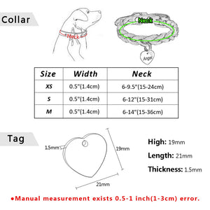 personalized dog collar with name