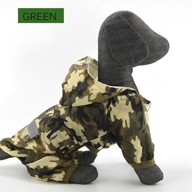 Pups! Lightweight hooded Raincoat - 4 colours available - Pups Closet