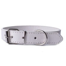 Load image into Gallery viewer, Pups! Leather Collar - 8 colours available-Pups Closet