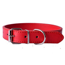 Load image into Gallery viewer, Pups! Leather Collar - 8 colours available-Pups Closet