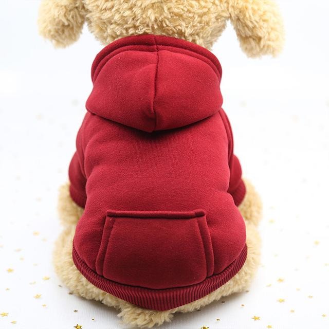 Pups! Plain Colored Hoodie - 6 colours available - Pups Closet