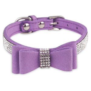 Pups! Bow Knot Collar - 7 colours available-Pups Closet