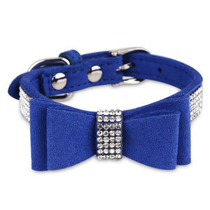 Pups! Bow Knot Collar - 7 colours available-Pups Closet