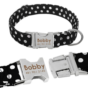 personalized dog collar with name