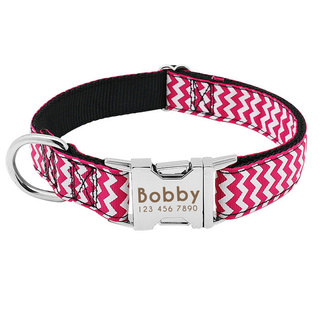 personalized dog collar with name