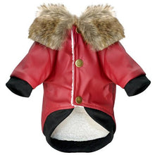 Load image into Gallery viewer, Pups! Faux Leather Jacket - 2 colours available - Pups Closet