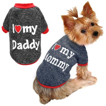 Load image into Gallery viewer, Pups! I Love Mommy/Daddy Shirt - Pups Closet