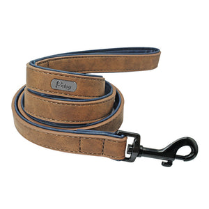 Pups! Leather Leash - 5 colours avaiable - Pups Closet
