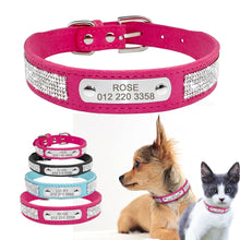 Load image into Gallery viewer, personalized dog collar with name