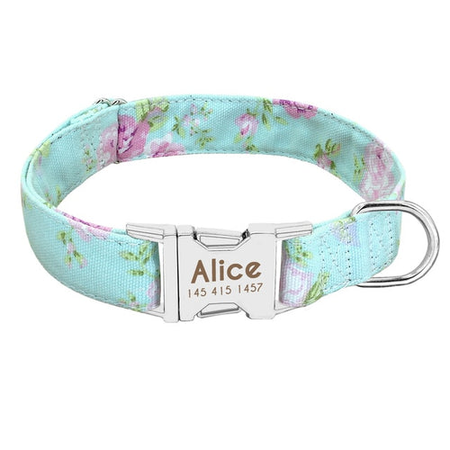 personalized dog collar with name