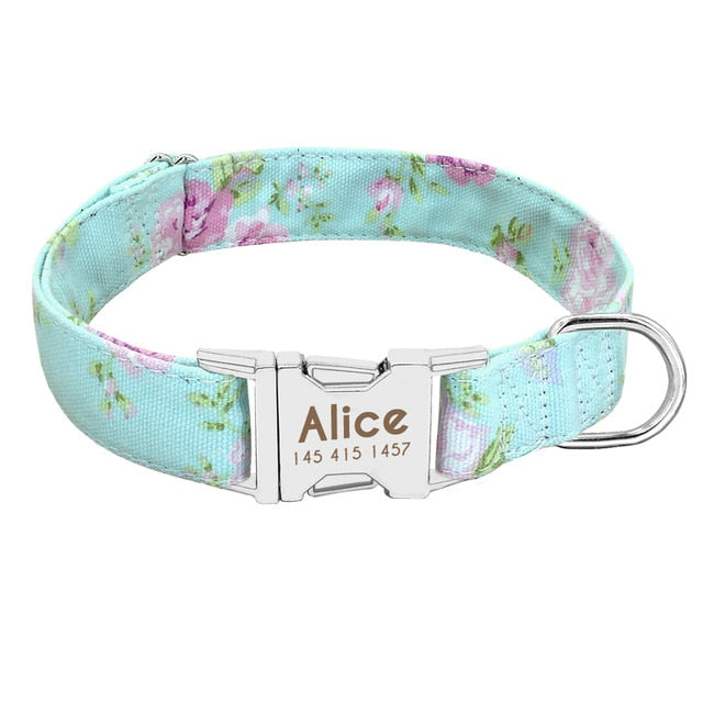 personalized dog collar with name