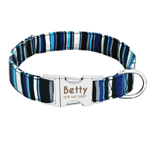 personalized dog collar with name